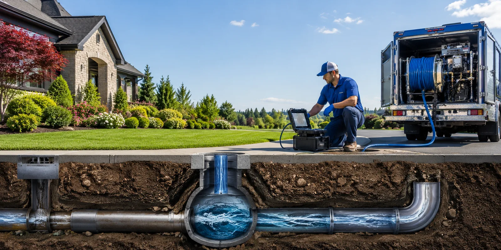 Drainage restoration information for Logansport, LA